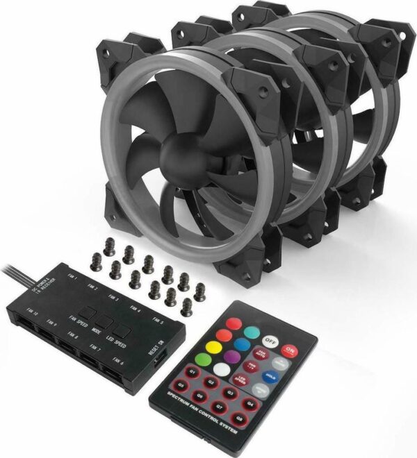 Gaming Cooling Fan - Redragon GC F008 (3 Pack) - Image 2