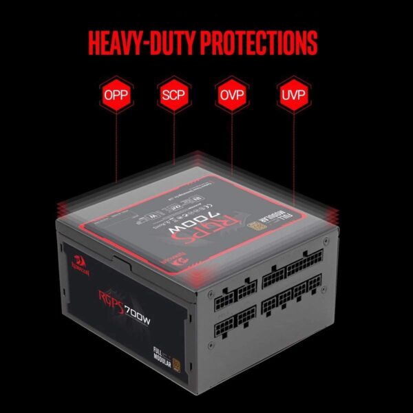 Gaming Τροφοδοτικό - Redragon GC PS005 700W FULL MODULAR - Image 4
