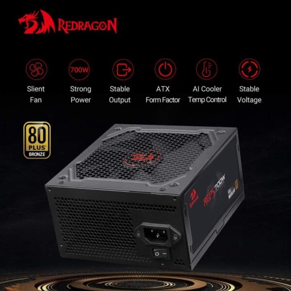 Gaming Τροφοδοτικό - Redragon GC PS005 700W FULL MODULAR - Image 6