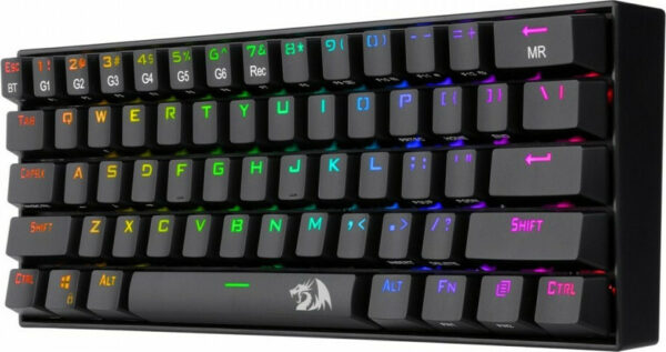 Gaming πληκτρολόγιο - Redragon K530 RGB Draconic Pro Black (Custom Blue) - Image 5
