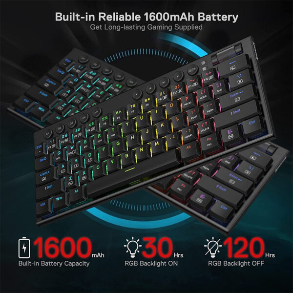 Gaming πληκτρολόγιο - Redragon Noctis K632 PRO - Image 3