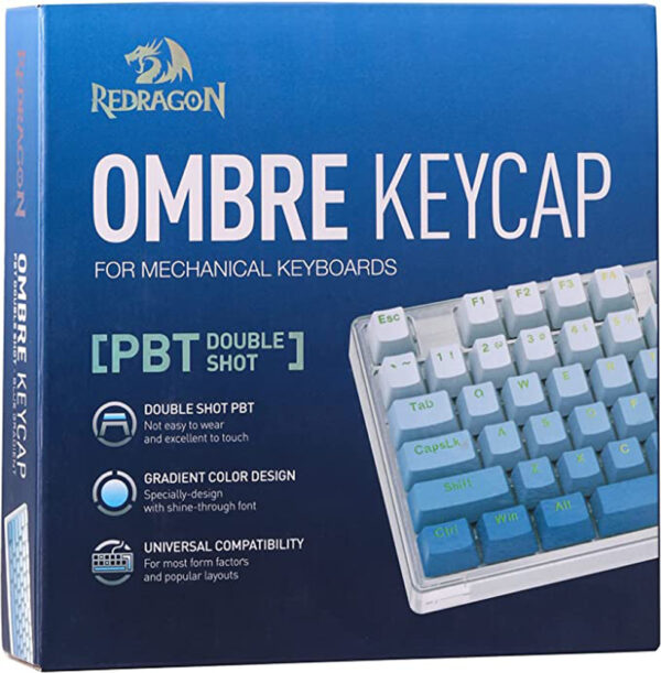 Gaming Αξεσουάρ - Redragon A134 Gradient Blue Keycaps - Image 4