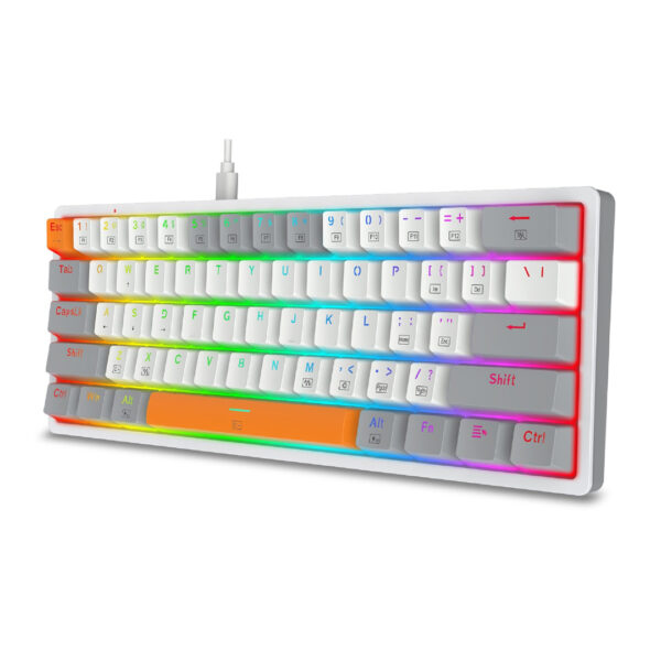 Gaming πληκτρολόγιο - Redragon K642WGO-RGB Akali - Image 2