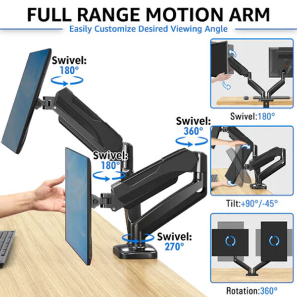 Monitor Mount Stand - Redragon GMK-915 - Image 3
