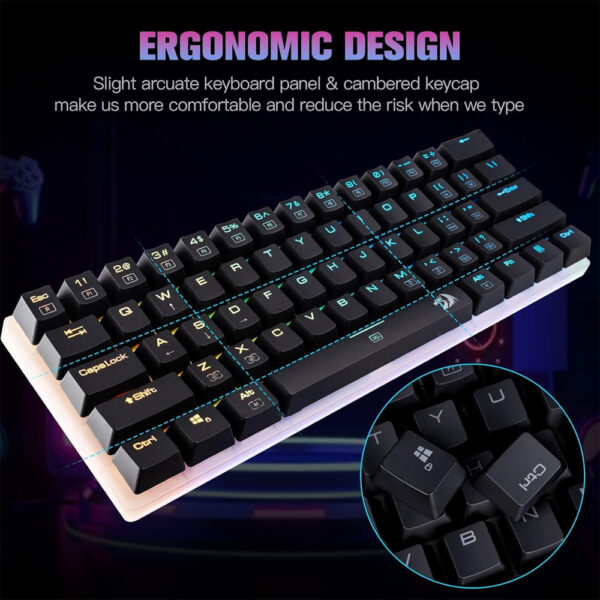 Gaming πληκτρολόγιο - Redragon K605 Alien Giant Super Big Mechanical - Image 10
