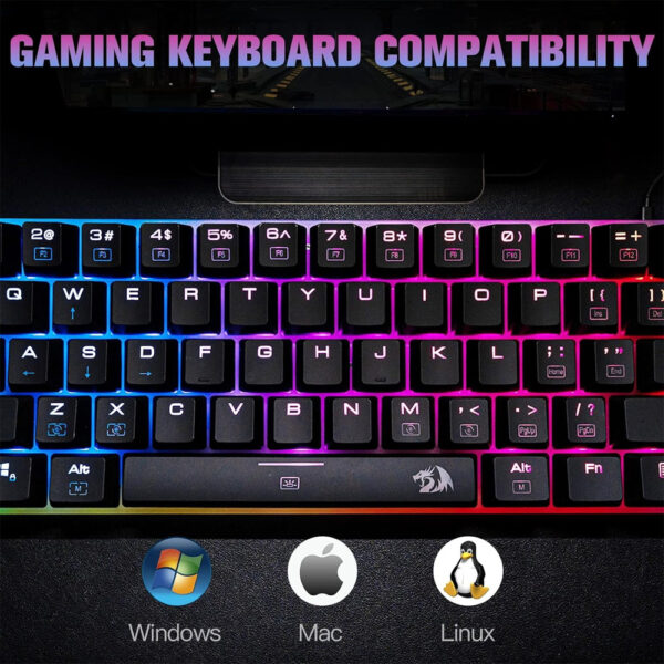 Gaming πληκτρολόγιο - Redragon K605 Alien Giant Super Big Mechanical - Image 9