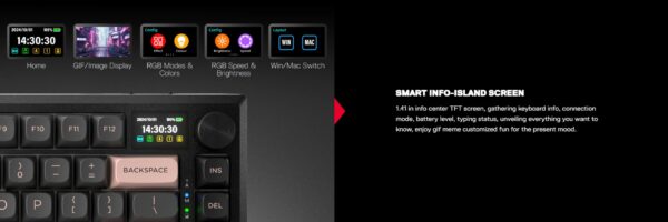 Gaming πληκτρολόγιο - Redragon K720GBP-RGB-PRO - Image 19