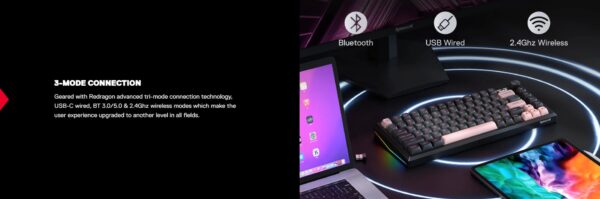 Gaming πληκτρολόγιο - Redragon K720GBP-RGB-PRO - Image 16