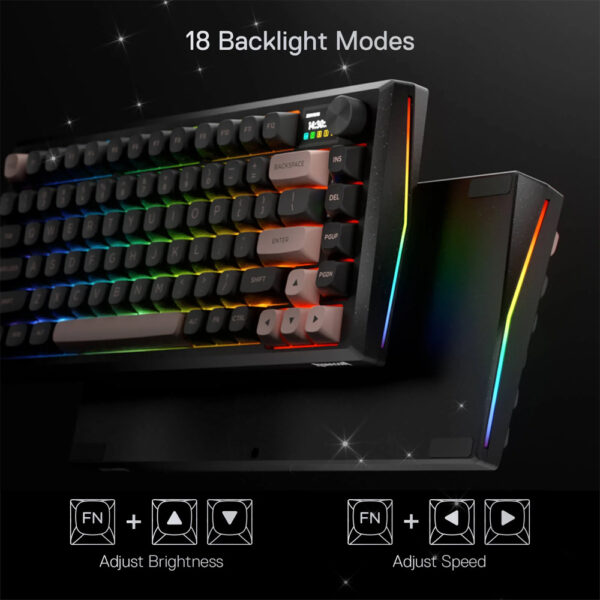 Gaming πληκτρολόγιο - Redragon K720GBP-RGB-PRO - Image 6