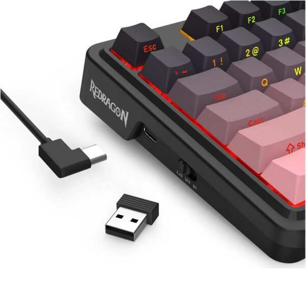 Gaming πληκτρολόγιο - Redragon K728SP-RGB-PRO - Image 3
