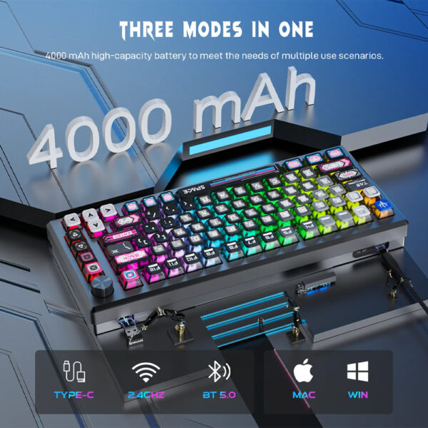 Gaming πληκτρολόγιο - Redragon K732MC-RGB-PRO - Image 12