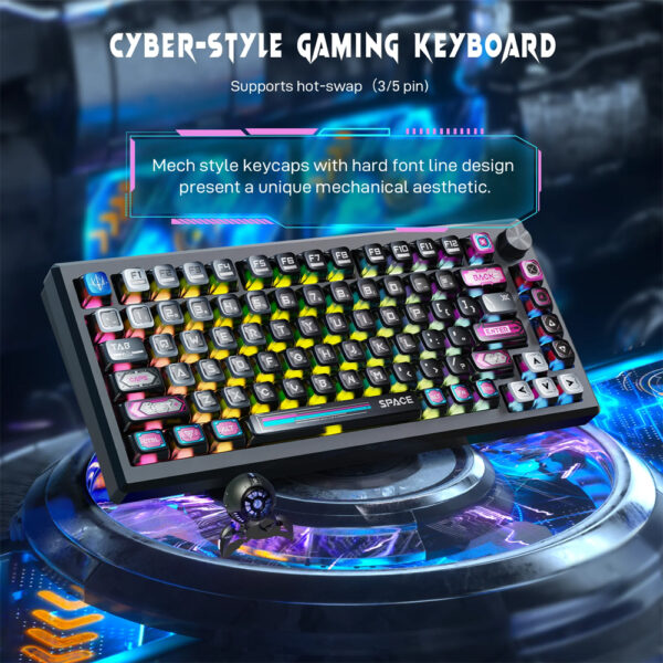 Gaming πληκτρολόγιο - Redragon K732MC-RGB-PRO - Image 9