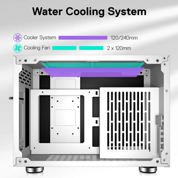 Gaming PC Case - Redragon STRAFE EB211W Mini-ITX - Image 8