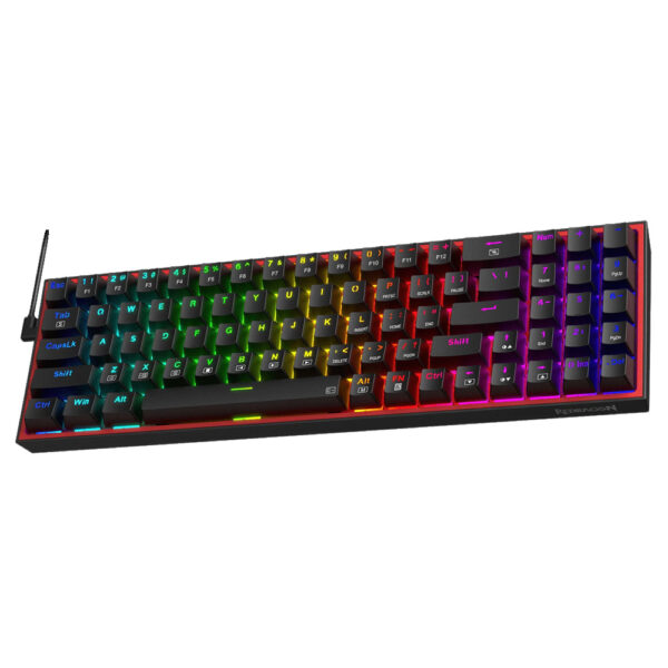 Gaming πληκτρολόγιο - Redragon K628-RGB Pollux (Black) - Image 3