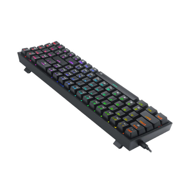 Gaming πληκτρολόγιο - Redragon K628RGB-PRO Pollux Pro (Black) - Image 3