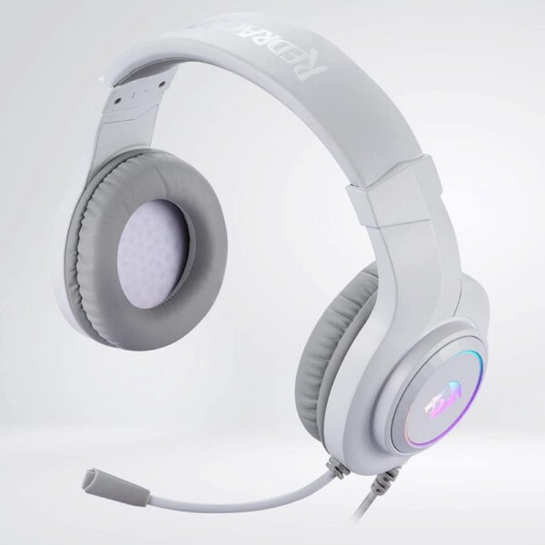 Gaming Ακουστικά - Redragon H260W Hylas RGB (WHITE) - Image 3