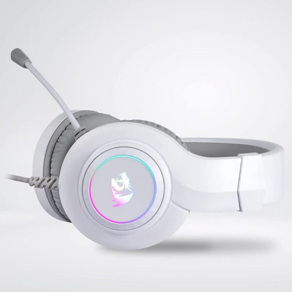 Gaming Ακουστικά - Redragon H260W Hylas RGB (WHITE) - Image 4