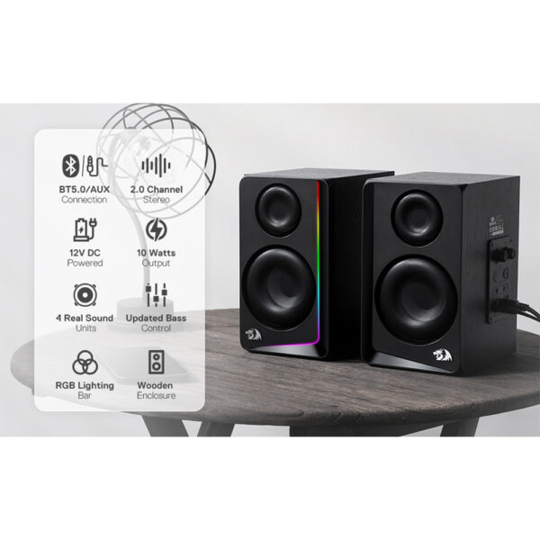 Gaming Ηχεία - Redragon GS812 Andante - Image 4