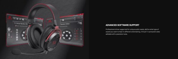 Gaming Ακουστικά - Redragon H386 Diomedes - Image 9