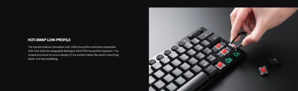 Gaming πληκτρολόγιο - Redragon Noctis K632 PRO - Image 10