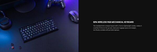 Gaming πληκτρολόγιο - Redragon Noctis K632 PRO - Image 9
