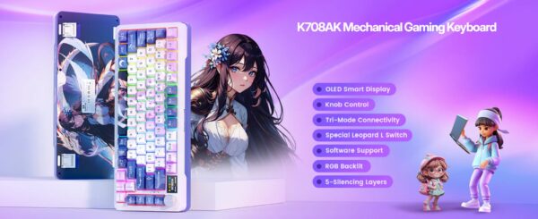 Gaming πληκτρολόγιο - Redragon K708AK-RGB-PRO - Image 23
