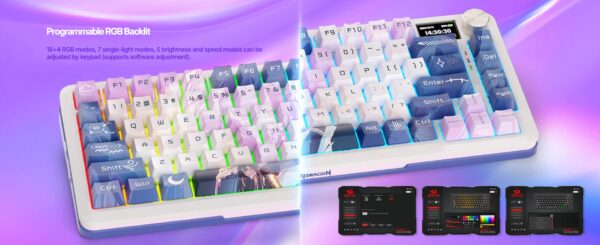 Gaming πληκτρολόγιο - Redragon K708AK-RGB-PRO - Image 16