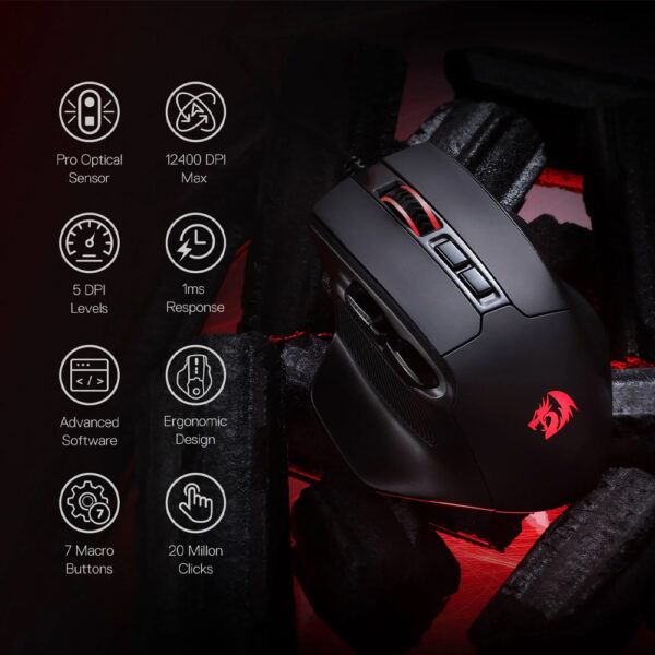 Gaming Ποντίκι - Redragon Bullseye M806 - Image 7