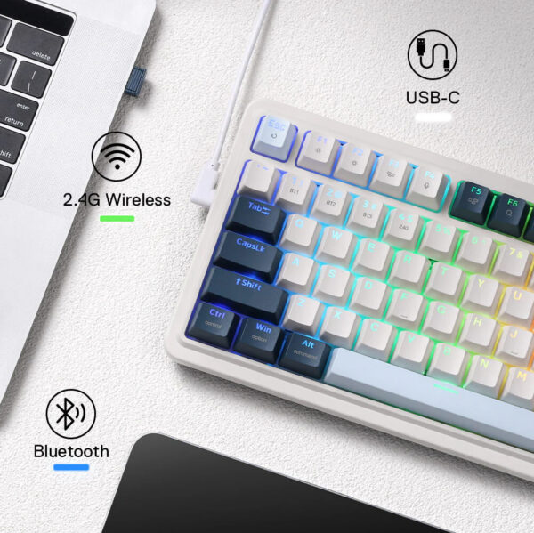 Gaming πληκτρολόγιο - Redragon Eisa K686WB-RGB-PRO - Image 6