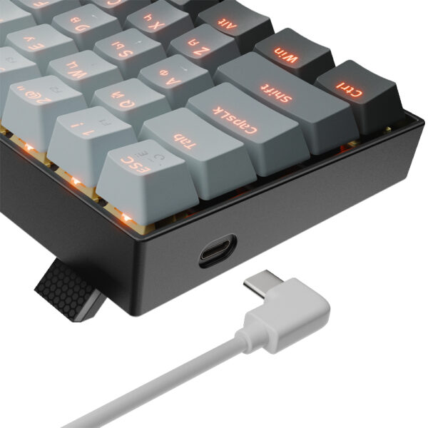 Gaming πληκτρολόγιο - Redragon Fizz K617GGB-RGB-M - Image 4