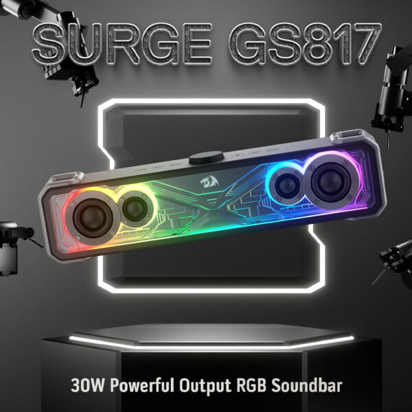 Gaming Soundbar - Redragon GS817 - Image 11