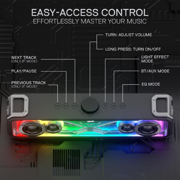 Gaming Soundbar - Redragon GS817 - Image 8