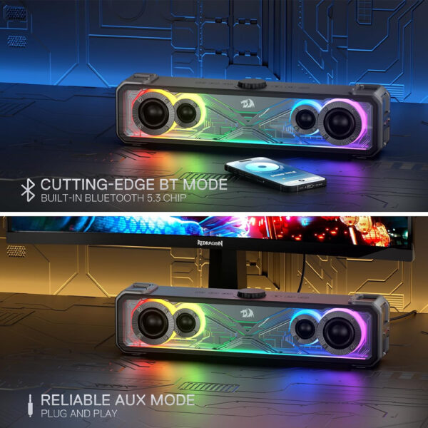 Gaming Soundbar - Redragon GS817 - Image 9
