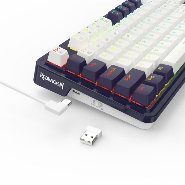Gaming πληκτρολόγιο - Redragon Geb K673WB-RGB-PRO - Image 5