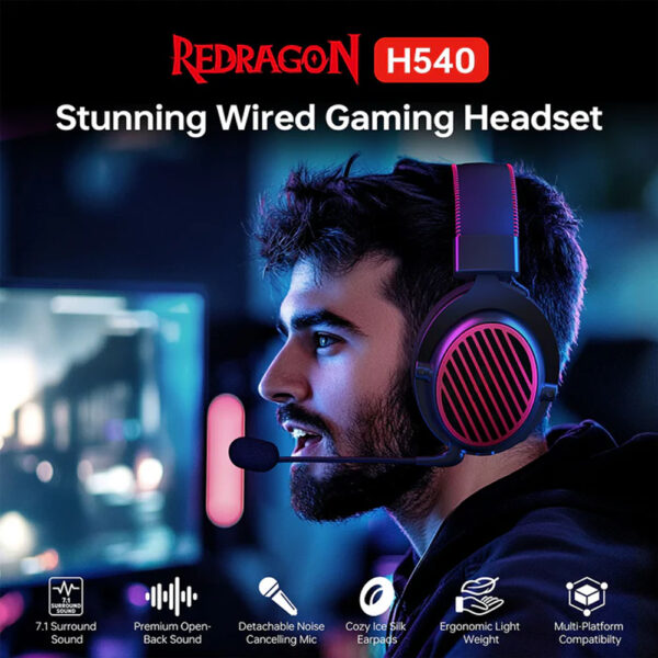 Gaming Ακουστικά - Redragon H540 Luna - Image 14