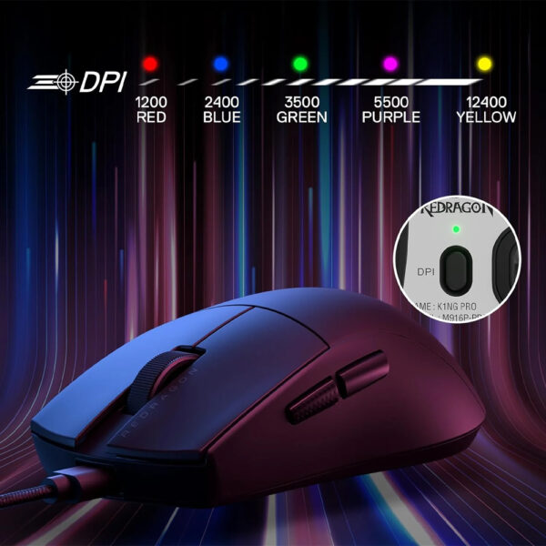 Gaming Ποντίκι - Redragon K1NG M724 - Image 5