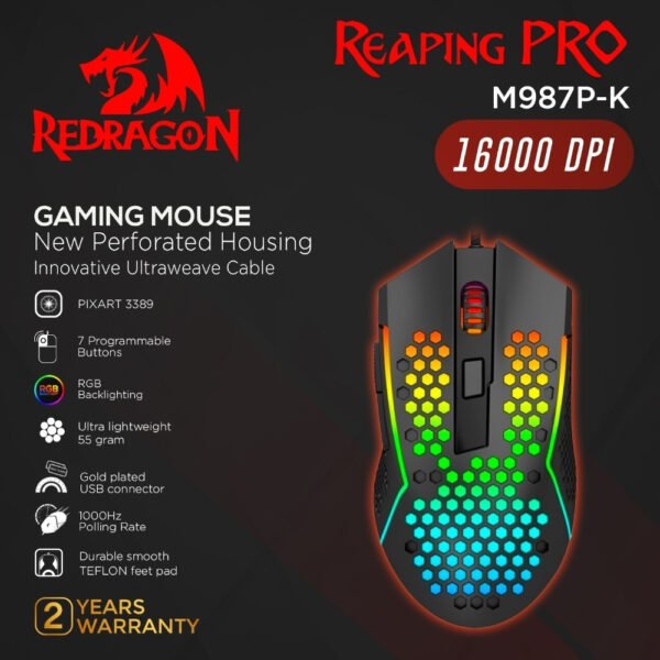 Gaming Ποντίκι - Redragon M987P-K - Image 5