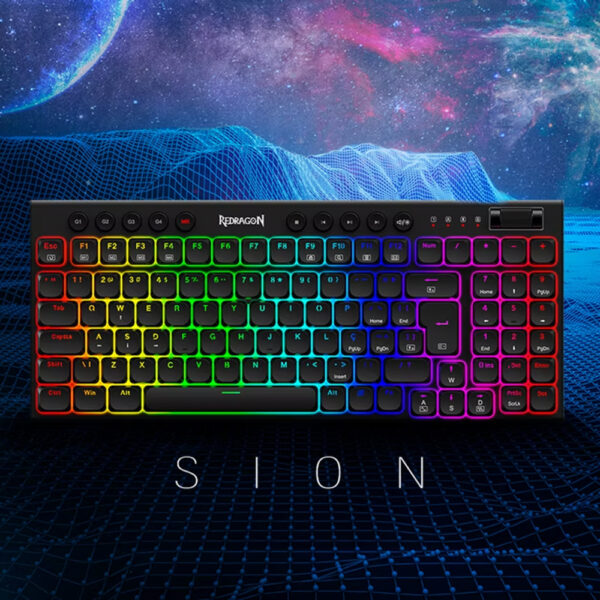 Gaming πληκτρολόγιο - Redragon Sion K653-RGB - Image 5