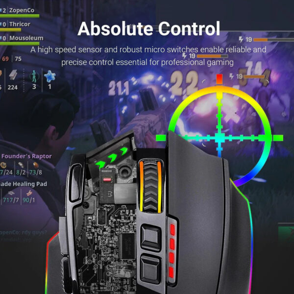 Gaming Ποντίκι - Redragon Sniper Pro M801P-RGB - Image 7