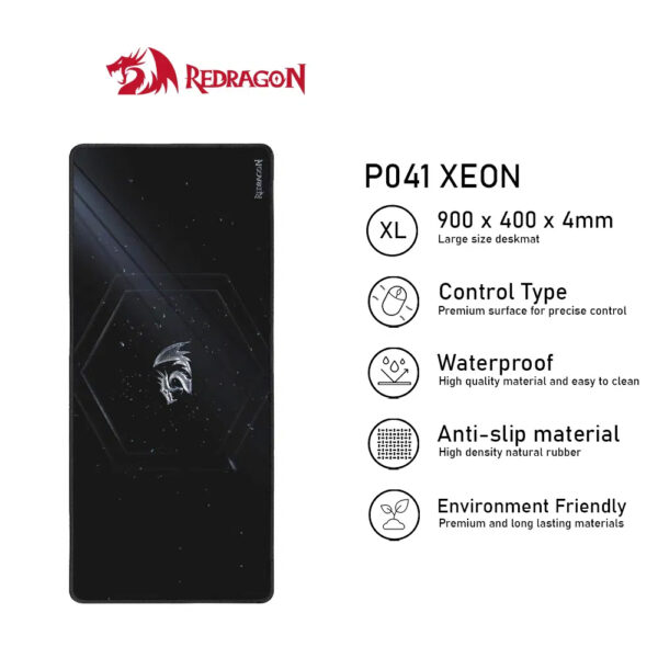 Gaming Mousepad - Redragon Xeon P041 XXL - Image 5