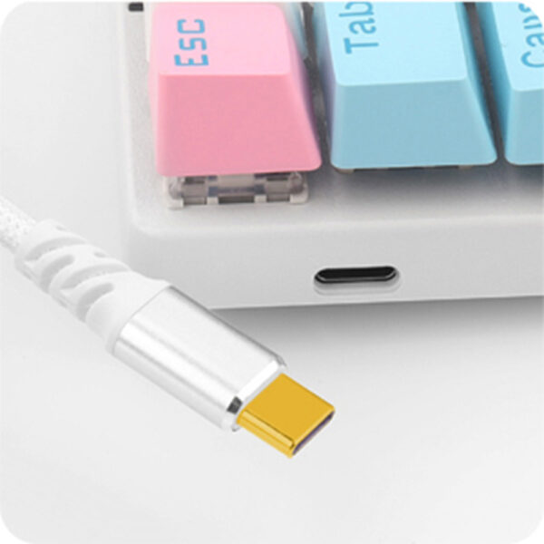 Gaming Αξεσουάρ - Redragon A115W Type C USB Coiled Spring Wire Cable - Image 5
