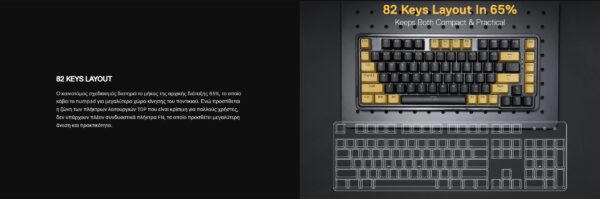 Gaming πληκτρολόγιο - Redragon ELF K649YP-RGB - Image 13