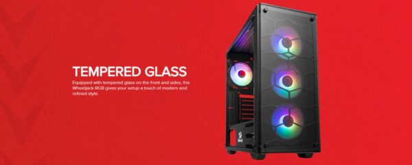 Gaming PC Case - Redragon Wheeljack GC-606WH - Image 13
