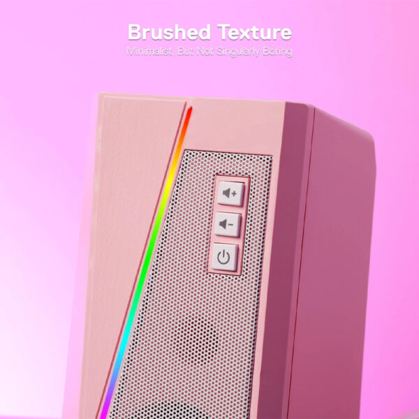 Gaming Ηχεία - Redragon Anvil GS520P RGB (PINK) - Image 6