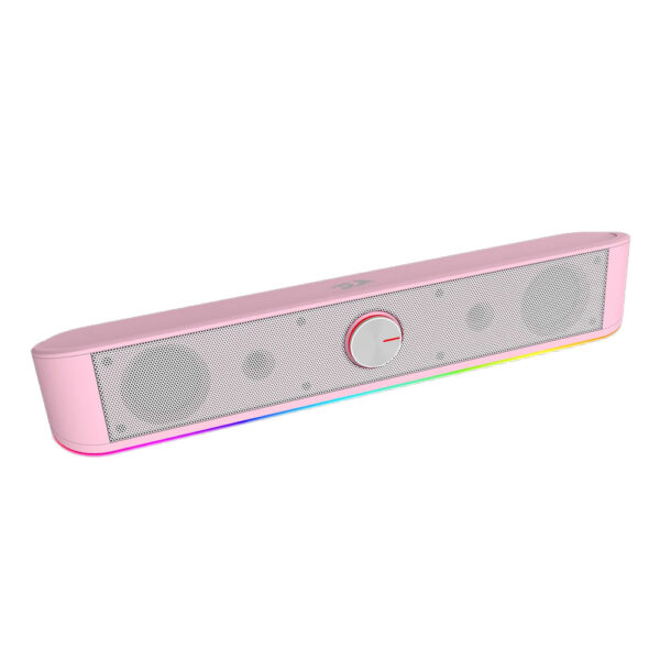 Gaming Soundbar - Redragon Adiemus GS560P Adiemus (Pink) - Image 4