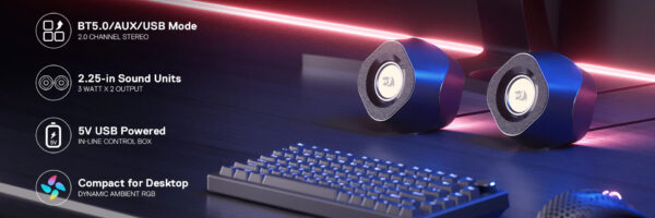 Gaming Ηχεία - Redragon Kaidas GS590 - Image 12
