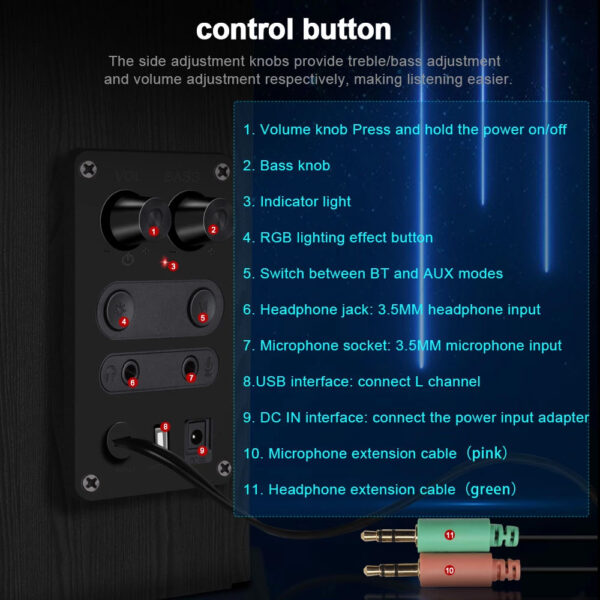 Gaming Ηχεία - Redragon GS811 Lynch - Image 5