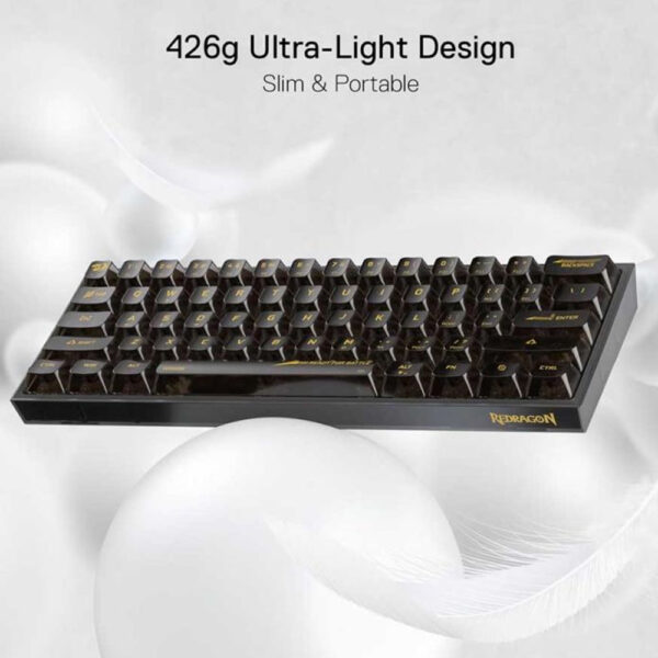 Gaming πληκτρολόγιο - Redragon K617-CTB Fizz RGB - Image 6