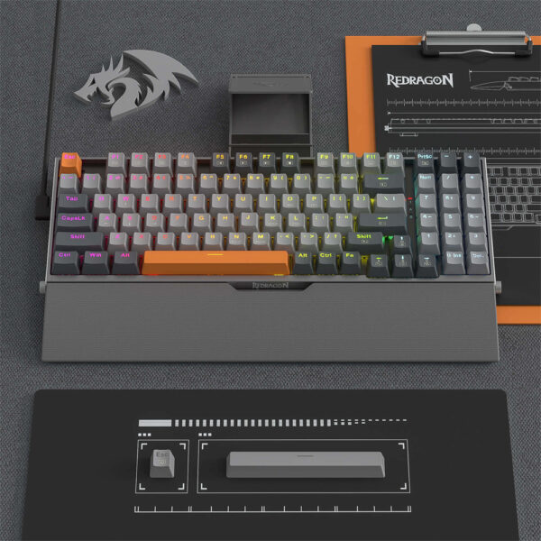 Gaming πληκτρολόγιο - Redragon Olaf K648GG-RGB - Image 6