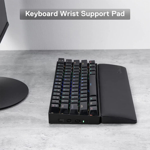 Gaming Αξεσουάρ - Redragon P037 Meteor L Keyboard Wrist Rest 100% Black - Image 9
